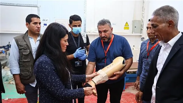 وزيرة التخطيط: الحكومة تسعى لتوفير أفضل الأجهزة التعويضية بأعلى معايير الجودة والكفاءة وزيرة التخطيط: الحكومة تسعى لتوفير أفضل الأجهزة التعويضية بأعلى معايير الجودة والكفاءة