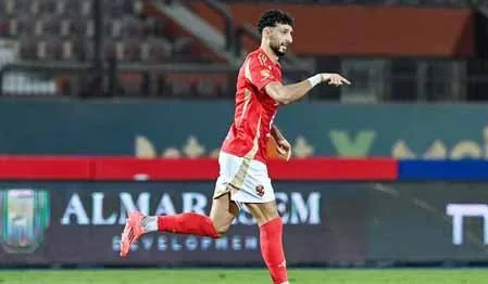 وسام أبو علي يستمر في التدريب بشكل فردي في الأهلي لليوم الثاني على التوالي