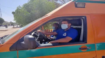 وفاة شخص نتيجة حادث تصادم على الطريق الصحراوي بالمنيا