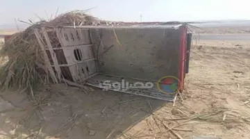 وفاة واحدة و21 جريحًا.. إليكم أسماء ضحايا انقلاب سيارة للعمال في محور ديروط