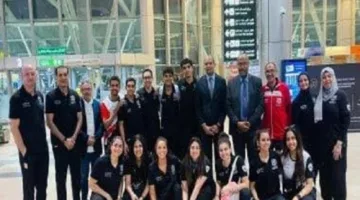 وفد من وزارة “الشباب والرياضة” يرحب بأبطال منتخب المبارزة بعد فوزهم ببطولة إفريقيا