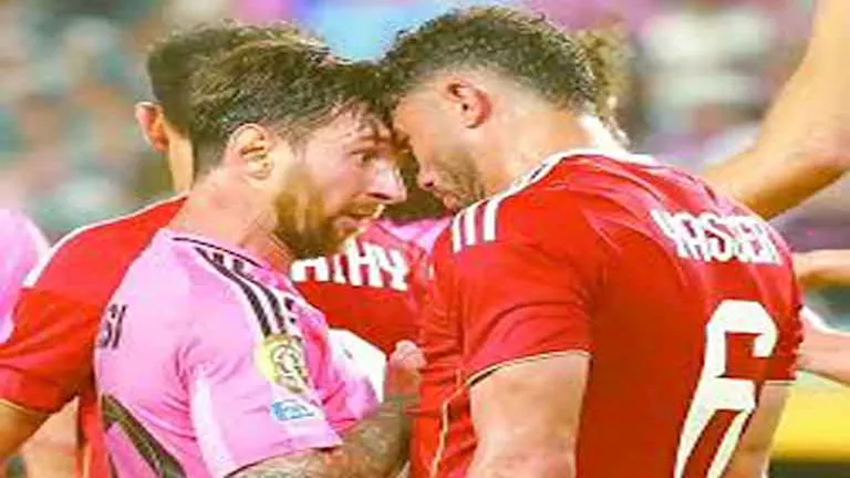 ياسر إبراهيم يتحدث عن تفاصيل مشاجرته مع ميسي في كأس العالم للأندية ياسر إبراهيم يتحدث عن تفاصيل مشاجرته مع ميسي في كأس العالم للأندية