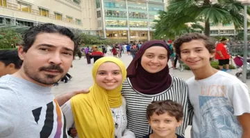 15 صورة وأهم التفاصيل عن عائلة محمد بركات، لاعب الأهلي السابق