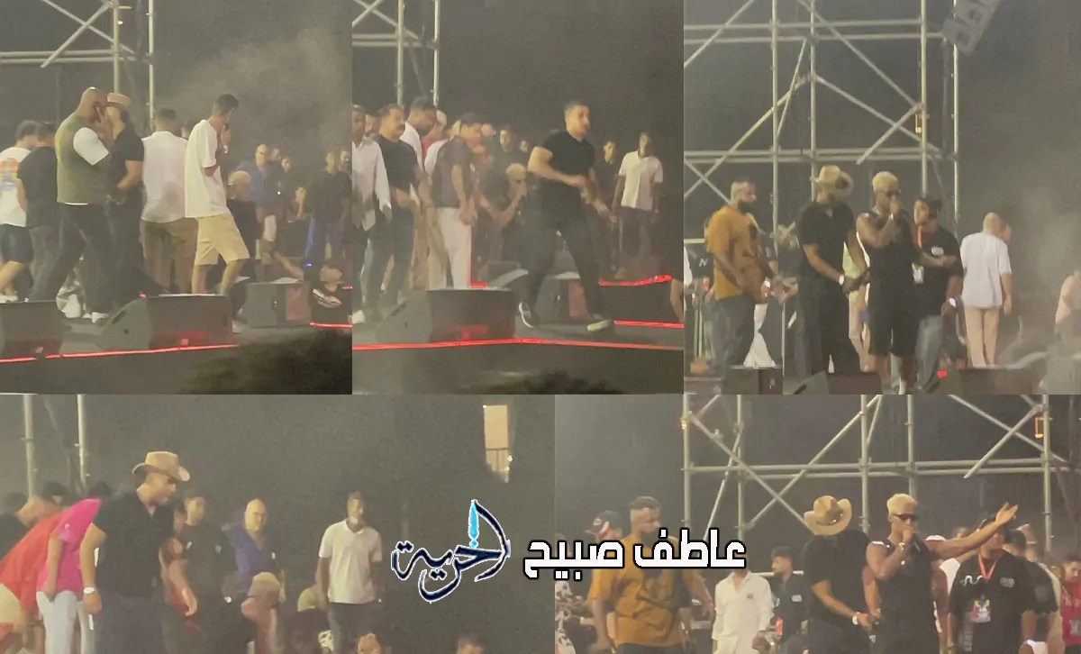 هجوم الجمهور على محمد رمضان