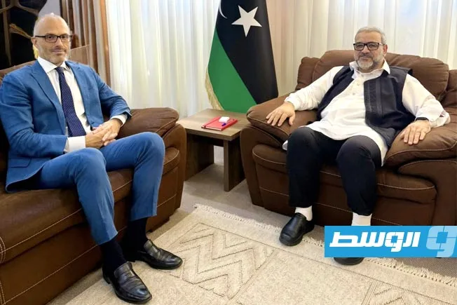 المشري يواصل انتقاده للبعثة الأممية ويعلن بدء الطعن في قانونية جلسة انتخاب تكالة. المشري يواصل انتقاده للبعثة الأممية ويعلن بدء الطعن في قانونية جلسة انتخاب تكالة.