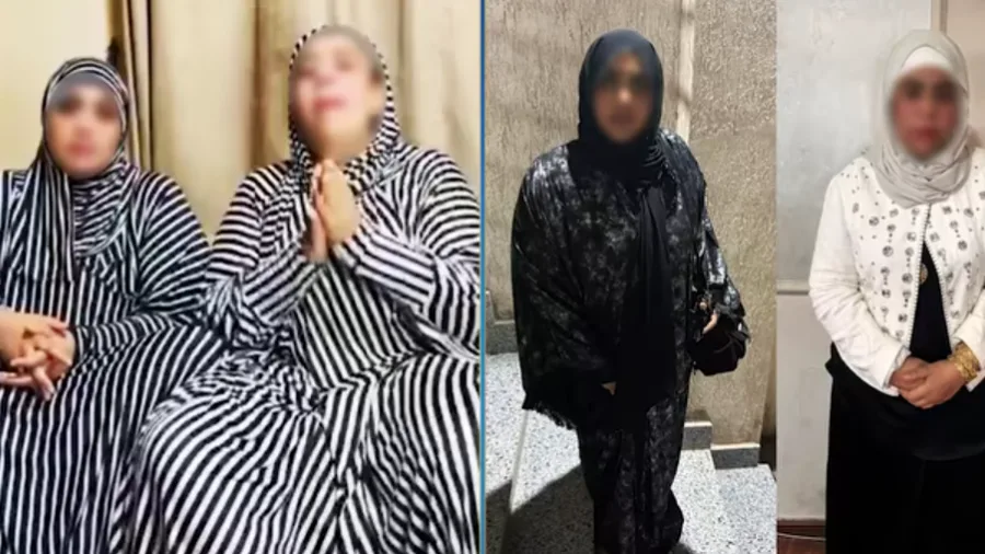 الداخلية تعتقل صانعتَي المحتوى “أم سجدة” و”أم مكة” بسبب نشر محتوى مسيء والربح من وسائل التواصل الاجتماعي. الداخلية تعتقل صانعتَي المحتوى “أم سجدة” و”أم مكة” بسبب نشر محتوى مسيء والربح من وسائل التواصل الاجتماعي.