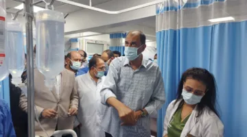 إجراءات سريعة من محافظ سوهاج بعد وقوع 13 إصابة في حريق مطعم الشبان المسلمين
