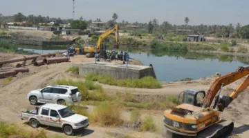 أزمة مياه في بابل: توقف مشروع ماء المحاويل وانقطاع كامل في النيل والصوب الصغير