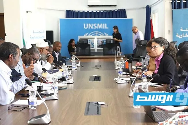 خوري تلتقي وفدًا من «مرزق» لمناقشة عودة النازحين إلى المدينة خوري تلتقي وفدًا من «مرزق» لمناقشة عودة النازحين إلى المدينة