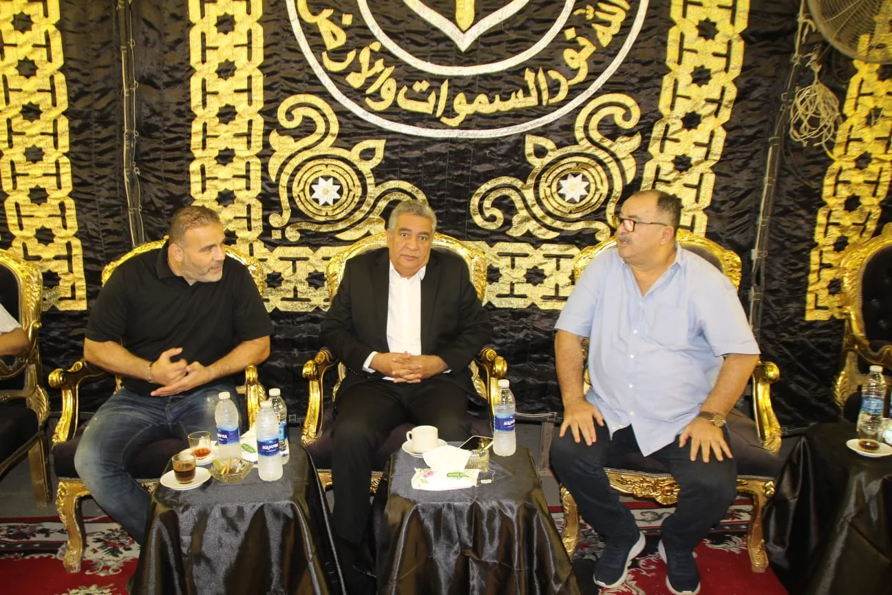 نجوم كرة القدم المصرية يقدمون تعازيهم لمعتمد جمال في وفاة والده .. صور نجوم كرة القدم المصرية يقدمون تعازيهم لمعتمد جمال في وفاة والده .. صور