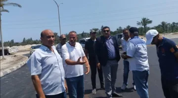 رئيس جهاز مدينة دمياط الجديدة يزور المناطق السكنية والطرق في المدينة