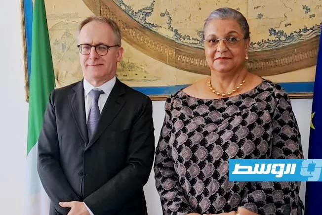 في ختام زيارتها إلى روما، تيتيه تبرز التزامها بخطة “شاملة” و”عملية” للمسار المستقبلي. في ختام زيارتها إلى روما، تيتيه تبرز التزامها بخطة “شاملة” و”عملية” للمسار المستقبلي.