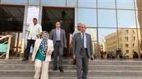 زيارة ميدانية لرئيس جامعة كفر الشيخ إلى كلية علوم الرياضة أثناء اختبارات القدرات
