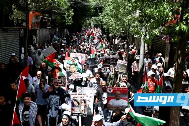 احتجاجات ومظاهرات في مختلف مناطق الضفة الغربية دعماً لغزة