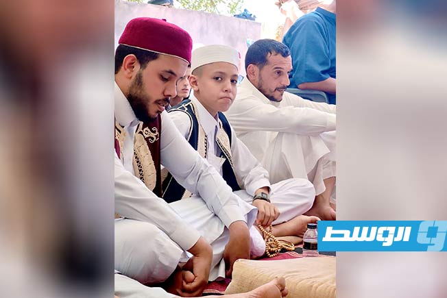 أبناء الطريقة السنوسية يحيون ذكرى المؤسس الأكبر السيد محمد بن علي السنوسي الـ171 في الزاوية البيضاء. (فيسبوك)