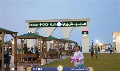 افتتاح كورنيش زوارة بعد تجديده (صور)