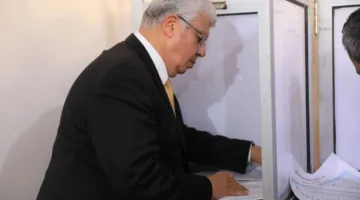 وزير التعليم العالي يُشارك في انتخابات مجلس الشيوخ 2025 في التجمع الخامس.