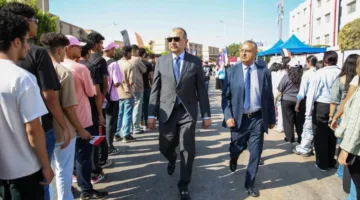 وزير قطاع الأعمال العام يُمارس حقه الانتخابي في انتخابات مجلس الشيوخ بالتجمع الخامس