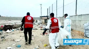 استخراج جثمان طفل من محطة نفايات قرب مطار