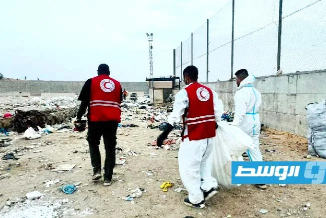 استخراج جثمان طفل من محطة نفايات قرب مطار