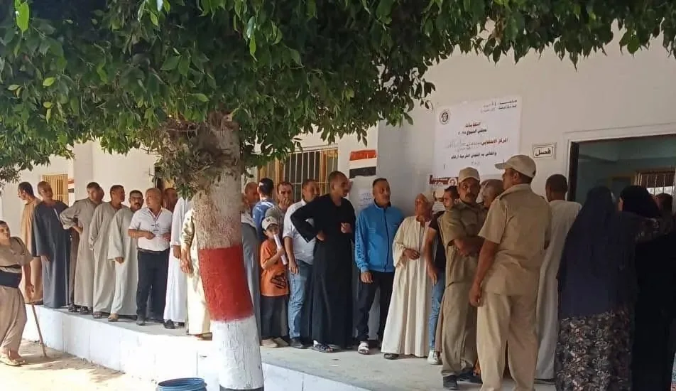 إقبال كبير من الجماهير على المشاركة في انتخابات مجلس الشيوخ بالبحيرة