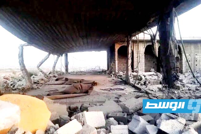 من تفجير ضريح «سي زلي». (الإنترنت)