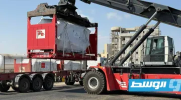 شركة الكهرباء تتسلم شحنة جديدة من المحولات الكهربائية في ميناء طرابلس