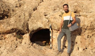 جانب من زيارة فريق المسح والتقييم بمراقبة آثار بنغازي إلى موقع «قصر الجحيش»، الإثنين 4 أغسطس 2025 (صفحة المراقبة على فيسبوك)