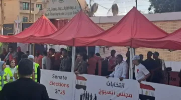 في اليوم الثاني: توافد المواطنين أمام مراكز التصويت في مدينة نصر لانتخابات مجلس الشيوخ 2025