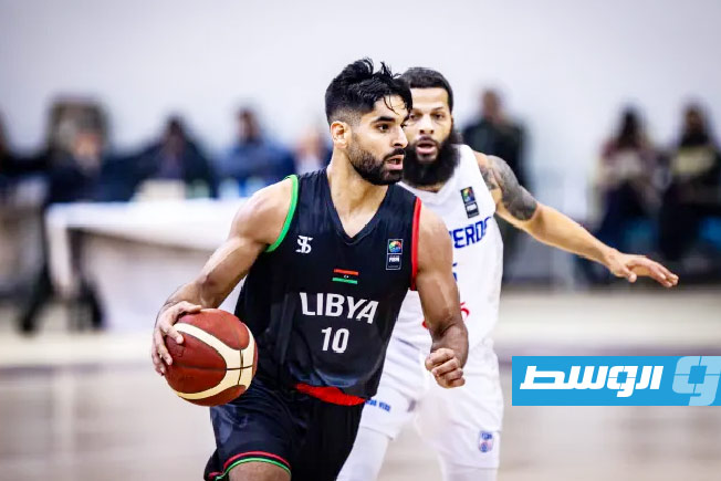 محمد السعدي لاعب منتخب ليبيا لكرة السلة. (الاتحاد الدولي للسلة)