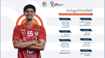 اليد تكشف عن التشكيلة النهائية لمنتخب الناشئين في بطولة تحت 19 سنة