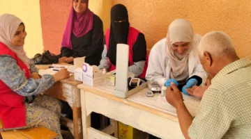 توزيع واسع لفرق “100 يوم صحة” في لجان الشرقية لضمان الصحة خلال انتخابات الشيوخ