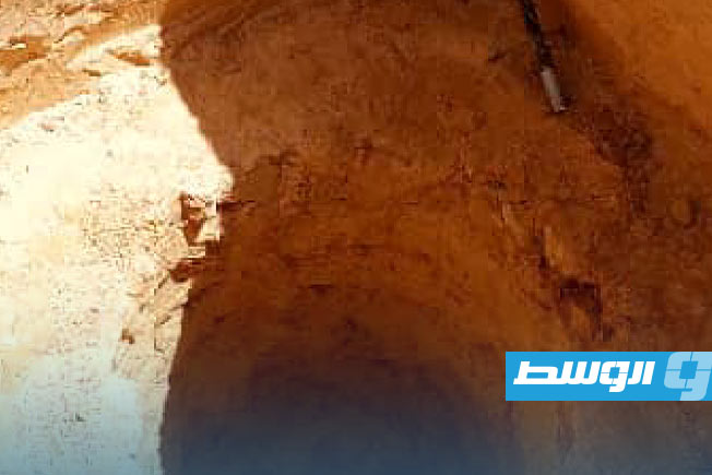 بئر مياه جوفيه في مدينة أجدابيا جرى إنشاؤه بمبادرة تطوعية، الثلاثاء 5 أغسطس 2025 (وال)