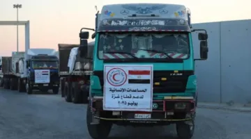 عاجل| “القاهرة الإخبارية”: دخول القافلة التاسعة للمساعدات المصرية إلى “غزة” عبر معبر رفح