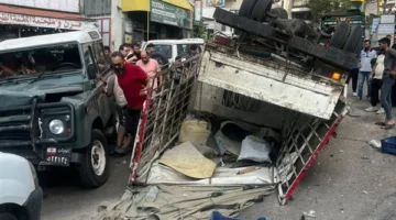 بالصور: وفاة شخص وإصابة ثلاثة آخرين في حادث سير مأسوي