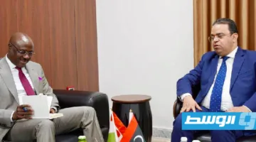 العابد يستعرض سبل تفعيل مذكرة التفاهم الموقعة مع النيجر «لتنظيم العمالة في ليبيا»