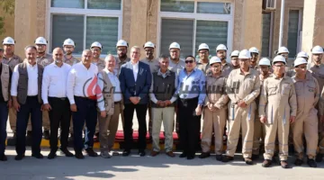 بالصور: انطلاق تجارب تشغيل سفينة التغييز “إنرجوس فورس” في ميناء العقبة