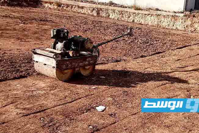 الأعمال المدنية بمحطة حقن كهرباء لملودة بالجبل الأخضر. (الشركة العامة للكهرباء)