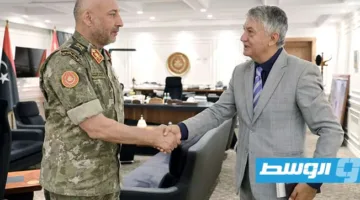 الحداد يناقش مع السفير الصربي شراكة في مجال “الطب العسكري”