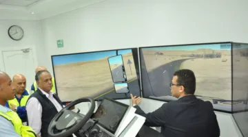 رئيس هيئة البترول يزور مركز تدريب القيادة الآمنة في شركة السهام البترولية.