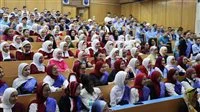 كلية الصيدلة في الإسكندرية تنظم محاضرة توعوية حول ‘التحديات الإقليمية وأثرها على الأمن القومي المصري’