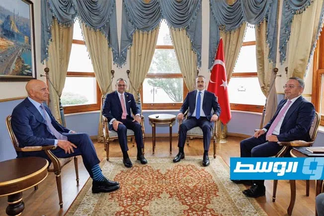 النقاش حول الملف الليبي بين المبعوث الأمريكي للأفريقيا ووزير الخارجية التركي النقاش حول الملف الليبي بين المبعوث الأمريكي للأفريقيا ووزير الخارجية التركي