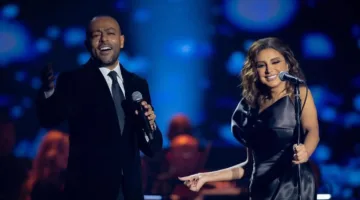 تامر عاشور يعبر عن مشاعر عميقة تجاه أنغام خلال حفله في العلمين