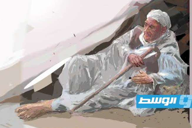 لوجة من داخل رواية «حكاية حدّ العجب» للكاتب الليبي محمد مختار الساعدي (فيسبوك)