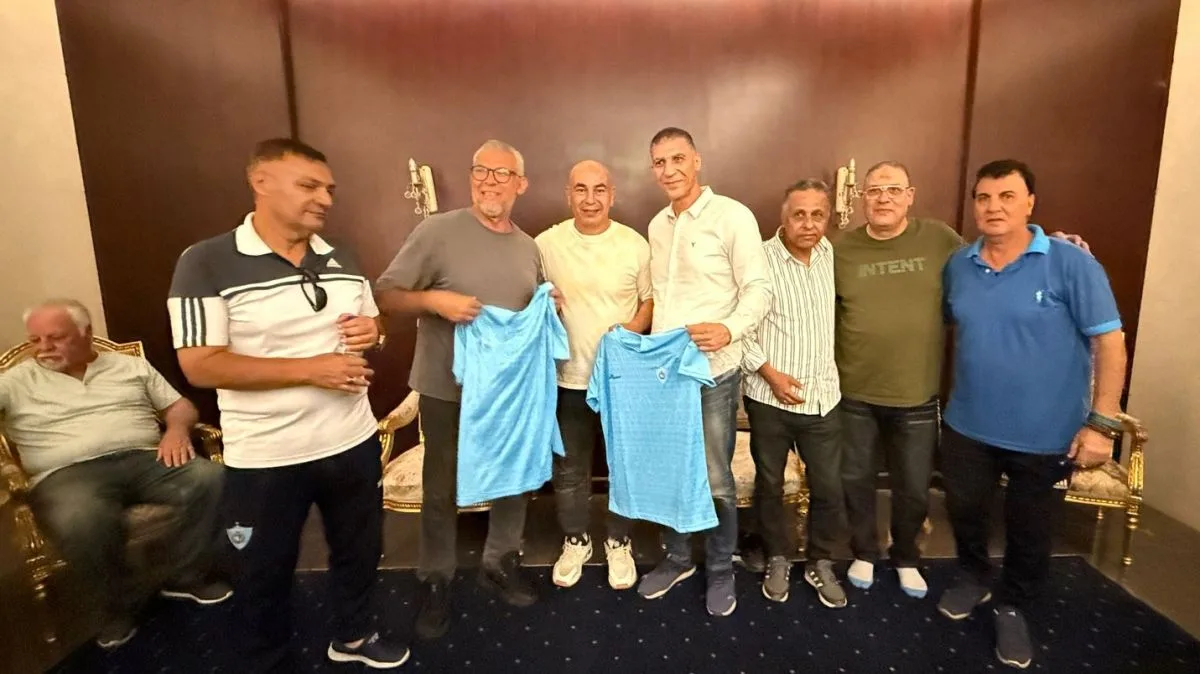غزل المحلة يحيي عيد ميلاد التوأم حسن خلال مباراة البنك الأهلي في الدوري