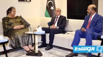 الكوني واللافي يبرزون لتيتيه أهمية “الملكية الليبية” في أي خطة مستقبلية محتملة.