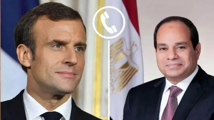 السيسي يؤكد لماكرون التزام مصر الراسخ برفض أي محاولات لتهجير الفلسطينيين خارج وطنهم. السيسي يؤكد لماكرون التزام مصر الراسخ برفض أي محاولات لتهجير الفلسطينيين خارج وطنهم.