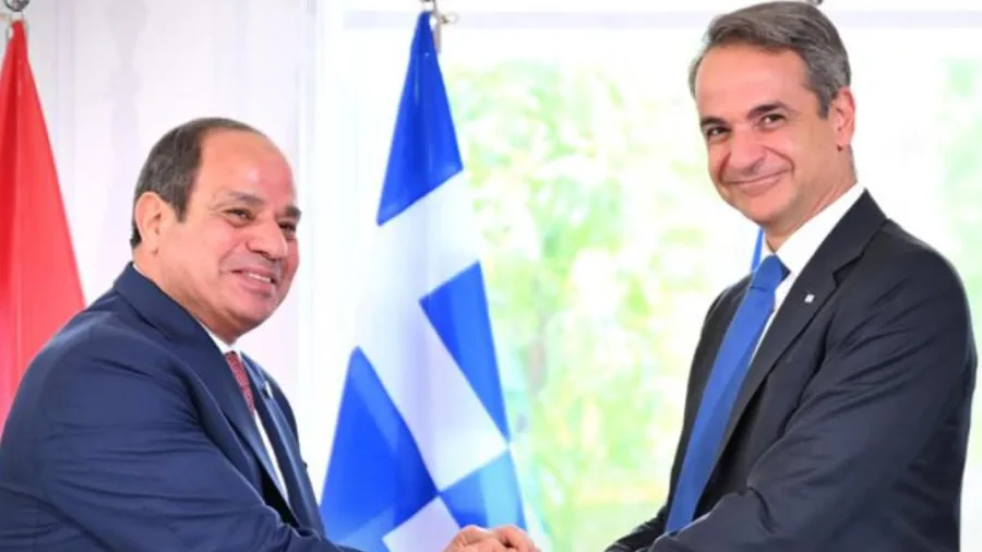الرئيس السيسي ورئيس وزراء اليونان يؤكدان على أهمية الانطلاق الفوري في إعادة إعمار غزة