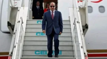 عاجل.. الرئيس السيسي يصل مطار “نيوم” في السعودية