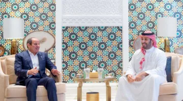 ولي العهد السعودي والرئيس السيسي يناقشان الوضع في غزة وتعزيز التعاون الصناعي